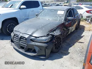2024 BMW M3 Competition xDrive z VIN WBS43AY0XRFS26150, wystawiony jako IAAI lot #41396512 z przebiegiem 12 984 mil mil oraz . Historia ofert i sprzedaży dostępna na DreamBid. Obrazek 19.
