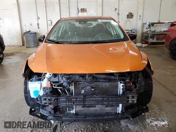 2021 Nissan Versa SR with VIN 3N1CN8FV9ML813557, listed as a Copart auction lot 60242635 with 65,825 mi miles and Salvage title. Bid and sale history available at DreamBid. Image 5.