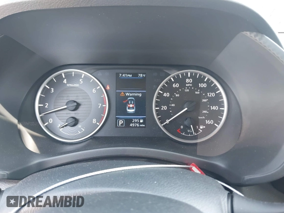 2025 Nissan Sentra S with VIN 3N1AB8BV7SY294790, listed as a IAAI auction lot 42218729 with 4,976 mi miles and . Bid and sale history available at DreamBid. Image 7.