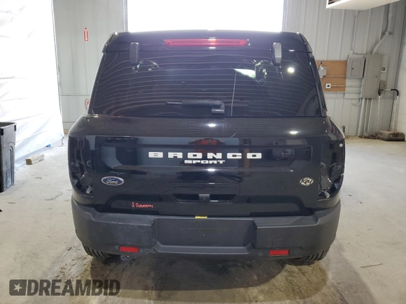 2024 Ford Bronco Sport Outer Banks with VIN 3FMCR9C64RRE30484, listed as a Copart auction lot 56009475 with 3,035 mi miles and Salvage title. Bid and sale history available at DreamBid. Image 6.