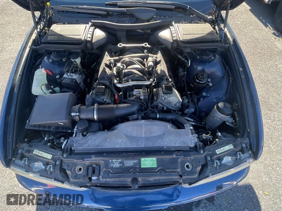 2001 BMW 5 Series 540iA with VIN WBADN63481GM70805, listed as a Copart auction lot 80266674 with 116,000 mi miles and Clean Title. Bid and sale history available at carsss.com. Image 7.