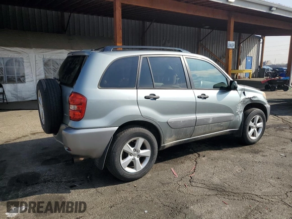 2005 Toyota RAV4 with VIN JTEHD20V750060763, listed as a Copart auction lot 50265955 with 210,135 mi miles and Salvage Title. Bid and sale history available at carsss.com. Image 3.