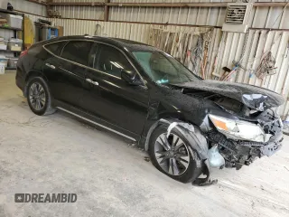 2014 Honda Crosstour EX-L with VIN 5J6TF1H5XEL001528, listed as a Copart auction lot 71312334 with 196,159 mi miles and Salvage Title. Bid and sale history available at carsss.com. Image 4.