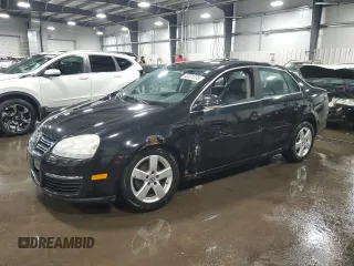 2008 Volkswagen Jetta Sedan SE with VIN 3VWRM71K48M141826, listed as a Copart auction lot 45331375 with 127,506 mi miles and Salvage Title. Bid and sale history available at carsss.com. Image 1.