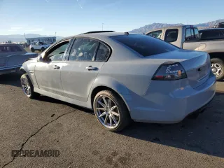 2008 Pontiac G8 GT with VIN 6G2EC57Y58L143503, listed as a Copart auction lot 81745704 with 0 mi miles and Salvage Title. Bid and sale history available at carsss.com. Image 2.