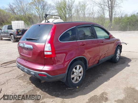 2008 Honda CR-V EX-L with VIN JHLRE48788C040261, listed as a IAAI auction lot 42006522 with 217,744 mi miles. Bid and sale history available at carsss.com. Image 4.