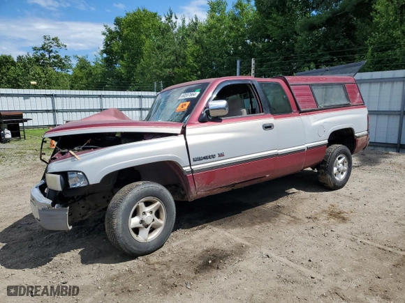 1996 Dodge Ram 1500 with VIN 3B7HC13Y3TG195125, listed as a Copart auction lot 60597664 with 143,604 mi miles and Clean Title. Bid and sale history available at carsss.com. Image 1.