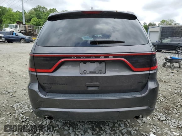 2019 Dodge Durango GT Plus with VIN 1C4RDJDG7KC755477, listed as a Copart auction lot 55584925 with 122,961 mi miles and Salvage title. Bid and sale history available at DreamBid. Image 6.