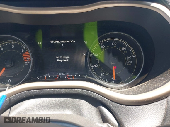 2016 Jeep Cherokee Limited с VIN 1C4PJLDB4GW233315, выставлен на аукционе IAAI как лот 42655905 с пробегом 116 407 миль миль и . История ставок и продаж доступна на DreamBid. Изображение 7.