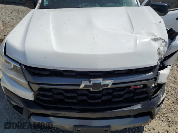 2022 Chevrolet Colorado 2WD Z71 with VIN 1GCGSDEN8N1151450, listed as a Copart auction lot 52216905 with 35,217 mi miles and Salvage title. Bid and sale history available at DreamBid. Image 12.