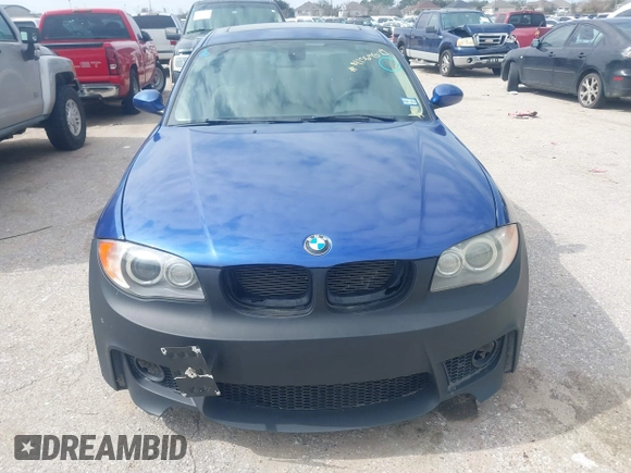 2008 BMW 1 Series 135i with VIN WBAUC73598VF23878, listed as a IAAI auction lot 41569879 with 186,622 mi miles. Bid and sale history available at carsss.com. Image 6.