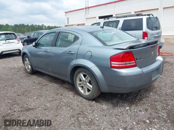 2010 Dodge Avenger R/T with VIN 1B3CC5FB4AN159202, listed as a IAAI auction lot 42069196 with 141,469 mi miles. Bid and sale history available at carsss.com. Image 3.