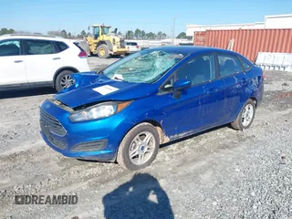 2018 Ford Fiesta SE with VIN 3FADP4BJ4JM135965, listed as a IAAI auction lot 41569841 with 128,347 mi miles. Bid and sale history available at carsss.com. Image 2.