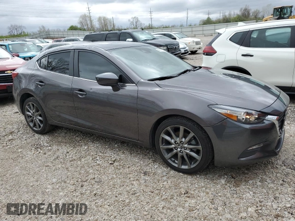2018 Mazda 3 Touring z VIN 3MZBN1V38JM257681, wystawiony jako Copart lot #49357274 z przebiegiem 48 953 mil mil oraz Szkoda całkowita • Salvage title. Historia ofert i sprzedaży dostępna na DreamBid. Obrazek 4.