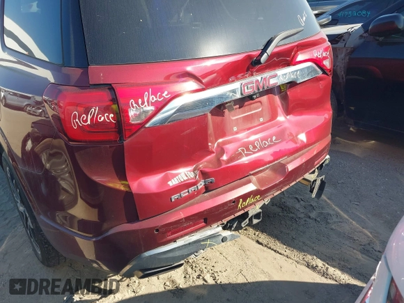 2017 GMC Acadia Denali with VIN 1GKKNPLS0HZ242928, listed as a IAAI auction lot 41856881 with 113,503 mi miles. Bid and sale history available at carsss.com. Image 17.