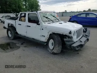 2020 Jeep Gladiator Sport S with VIN 1C6HJTAG5LL109304, listed as a Copart auction lot 55290145 with 83,771 mi miles and Salvage title. Bid and sale history available at DreamBid. Image 13.