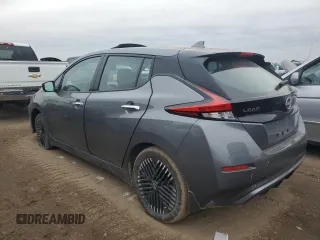 2023 Nissan LEAF SV Plus with VIN 1N4CZ1CV9PC557276, listed as a Copart auction lot 43772075 with 10,533 mi miles and Salvage Title. Bid and sale history available at DreamBid. Image 2.
