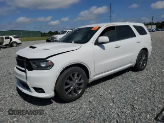 2018 Dodge Durango GT with VIN 1C4RDHDG6JC482779, listed as a Copart auction lot 57509505 with Not provided miles and Salvage title. Bid and sale history available at DreamBid. Image 1.