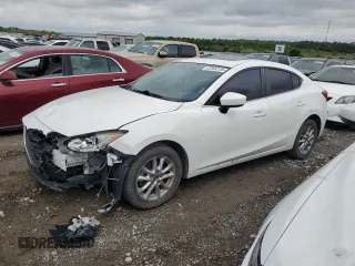 2016 Mazda 3 i Touring with VIN 3MZBM1W75GM297729, listed as a Copart auction lot 47344135 with 277,038 mi miles and Salvage Title. Bid and sale history available at carsss.com. Image 1.