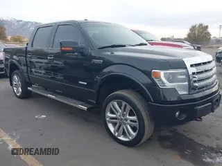 2013 Ford F-150 XL with VIN 1FTFW1ET4DFB24972, listed as a IAAI auction lot 40930932 with 148,305 mi miles. Bid and sale history available at carsss.com. Image 1.