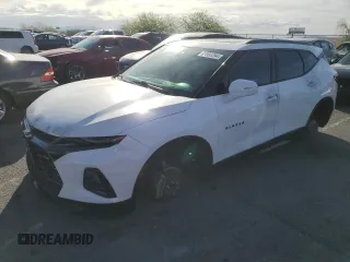 2019 Chevrolet Blazer RS z VIN 3GNKBJRSXKS661583, wystawiony jako Copart lot #87083394 z przebiegiem 276 506 mil mil oraz Szkody całkowita. Historia ofert i sprzedaży dostępna na DreamBid. Obrazek 1.