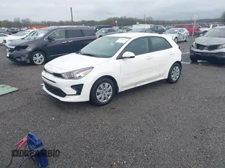2022 Kia Rio S with VIN 3KPA25AD1NE437453, listed as a IAAI auction lot 41965684 with 78,420 mi miles and . Bid and sale history available at DreamBid. Image 2.