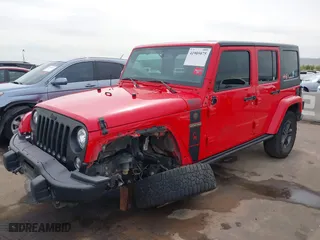 2018 Jeep Wrangler JK Unlimited Sport S with VIN 1C4BJWDG5JL862050, listed as a IAAI auction lot 41905075 with NaN miles. Bid and sale history available at carsss.com. Image 17.