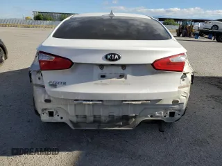 2016 Kia Forte LX with VIN KNAFX4A67G5510226, listed as a Copart auction lot 52742425 with 128,532 mi miles and Salvage Title. Bid and sale history available at carsss.com. Image 6.