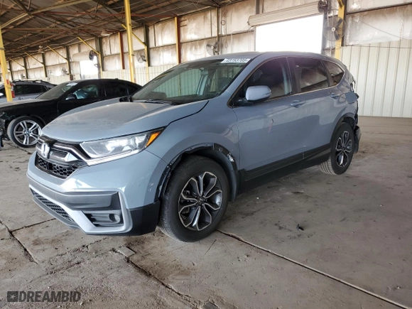 2022 Honda CR-V EX with VIN 2HKRW1H58NH400569, listed as a Copart auction lot 43753705 with 175,238 mi miles and Salvage Title. Bid and sale history available at carsss.com. Image 1.