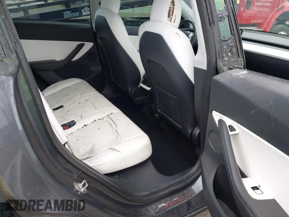 2021 Tesla Model Y Performance with VIN 5YJYGDEF4MF093227, listed as a IAAI auction lot 41603195 with Not Provided miles and . Bid and sale history available at carsss.com. Image 7.