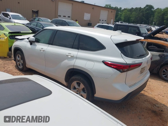 2020 Toyota Highlander L with VIN 5TDCZRAH2LS508743, listed as a IAAI auction lot 42430088 with 191,148 mi miles and . Bid and sale history available at DreamBid. Image 3.