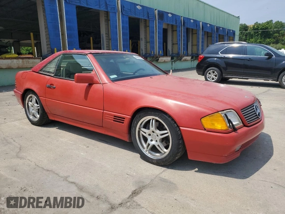 1994 Mercedes-Benz SL 5.0L with VIN WDBFA67E6RF092705, listed as a Copart auction lot 60880965 with 96,690 mi miles and Clean title. Bid and sale history available at DreamBid. Image 4.