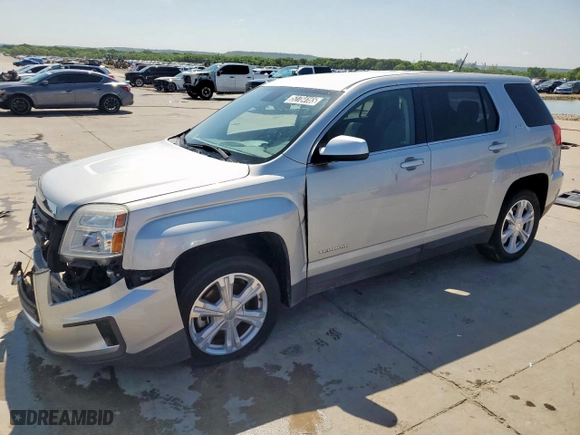 2017 GMC Terrain SLE with VIN 2GKALMEK6H6287252, listed as a Copart auction lot 52784165 with 135,945 mi miles and Clean Title. Bid and sale history available at carsss.com. Image 1.