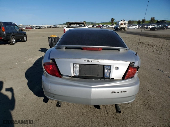 2003 Pontiac Sunfire with VIN 1G2JB12F037250523, listed as a Copart auction lot 47068055 with 0 mi miles and Salvage Title. Bid and sale history available at carsss.com. Image 6.