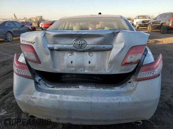 2011 Toyota Camry LE with VIN 4T1BK3EK6BU625573, listed as a Copart auction lot 44338055 with 209,831 mi miles and Salvage Title. Bid and sale history available at carsss.com. Image 6.