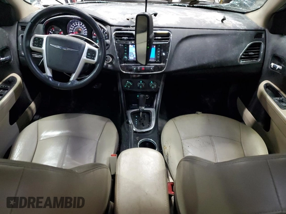 2012 Chrysler 200 Limited with VIN 1C3CCBCB6CN306239, listed as a Copart auction lot 44893155 with 155,683 mi miles and Salvage Title. Bid and sale history available at carsss.com. Image 8.