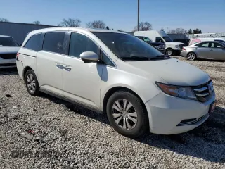2015 Honda Odyssey EX-L with VIN 5FNRL5H69FB129773, listed as a Copart auction lot 48389155 with 143,047 mi miles and Clean Title. Bid and sale history available at DreamBid. Image 4.