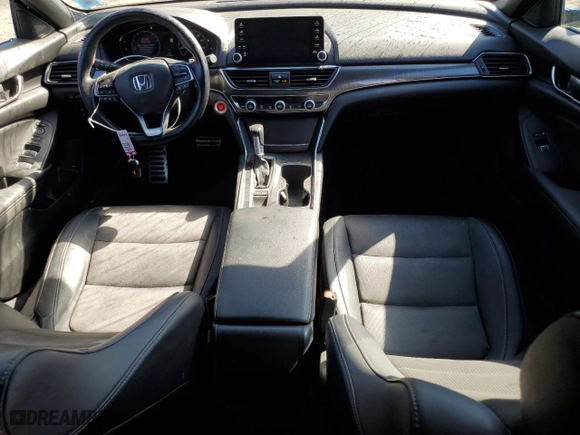 2020 Honda Accord Sedan Sport with VIN 1HGCV1F31LA002975, listed as a Copart auction lot 48483365 with 119,100 mi miles and Salvage Title. Bid and sale history available at carsss.com. Image 8.