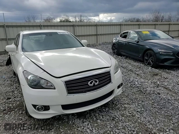 2013 Infiniti M with VIN JN1BY1AP8DM513078, listed as a Copart auction lot 89155455 with 171,891 mi miles and Salvage Title. Bid and sale history available at carsss.com. Image 10.