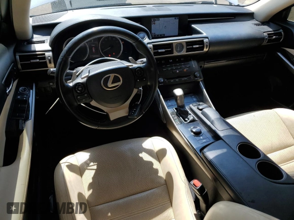 2014 Lexus IS 250 z VIN JTHCF1D21E5012941, wystawiony jako Copart lot #54509915 z przebiegiem 125 233 mil mil oraz Szkoda całkowita • Salvage title. Historia ofert i sprzedaży dostępna na DreamBid. Obrazek 8.