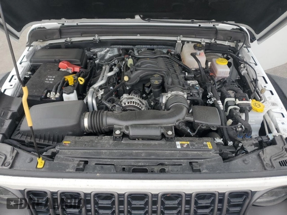 2024 Jeep Wrangler Rubicon with VIN 1C4PJXFG6RW345620, listed as a Copart auction lot 48240875 with 16,778 mi miles and Salvage Title. Bid and sale history available at DreamBid. Image 12.