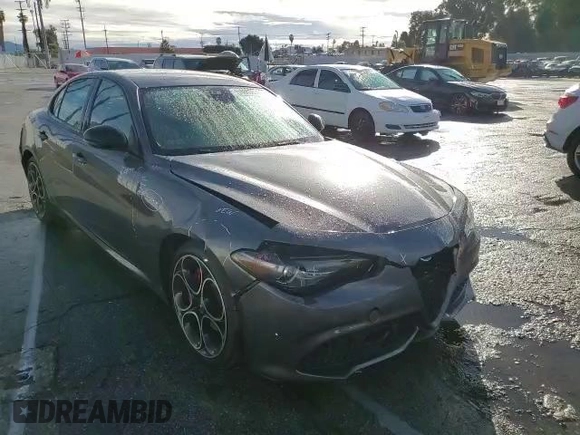 2022 Alfa Romeo Giulia Ti with VIN ZARFAMBN8N7656863, listed as a Copart auction lot 68858332 with 5,826 mi miles. Bid and sale history available at carsss.com. Image 11.