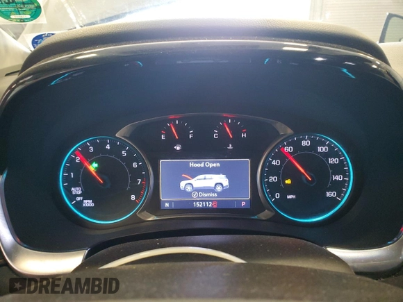 2020 Chevrolet Traverse LT Cloth z VIN 1GNEVGKW1LJ324016, wystawiony jako Copart lot #50930445 z przebiegiem 152 112 mil mil oraz Nie do naprawy • Non repairable. Historia ofert i sprzedaży dostępna na DreamBid. Obrazek 9.