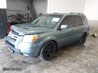 2007 Honda Pilot EX-L with VIN 2HKYF18767H514926, listed as a IAAI auction lot 41717715 with 129,927 mi miles. Bid and sale history available at carsss.com. Image 18.