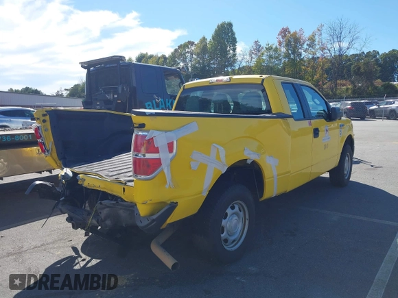2014 Ford F-150 XL with VIN 1FTFX1EF2EKE47983, listed as a IAAI auction lot 40238853 with 113,029 mi miles. Bid and sale history available at carsss.com. Image 4.