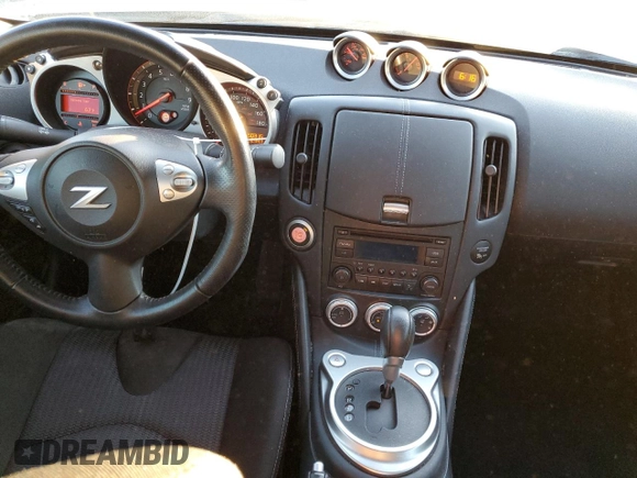 2015 Nissan 370Z with VIN JN1AZ4EH7FM442827, listed as a Copart auction lot 75876624 with 50,315 mi miles and Salvage Title. Bid and sale history available at carsss.com. Image 8.