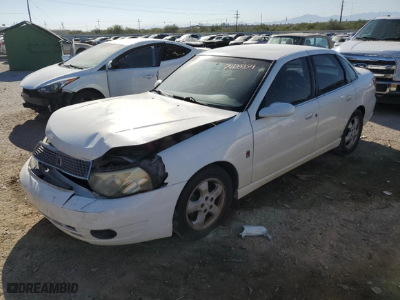 2003 Saturn LS with VIN 1G8JW54RX3Y531070, listed as a Copart auction lot 74133354 with 81,404 mi miles and Salvage Title. Bid and sale history available at carsss.com. Image 1.