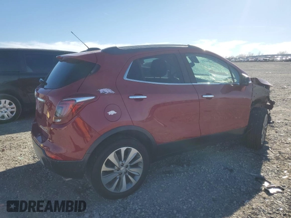 2019 Buick Encore Preferred with VIN KL4CJESB6KB806593, listed as a Copart auction lot 48883565 with 108,462 mi miles and Salvage Title. Bid and sale history available at DreamBid. Image 3.