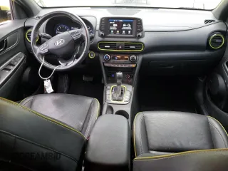 2019 Hyundai Kona Limited with VIN KM8K33A56KU339610, listed as a Copart auction lot 41700075 with 42,550 mi miles and Non Repairable. Bid and sale history available at carsss.com. Image 8.