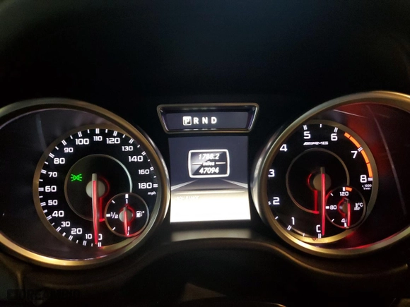 2015 Mercedes-Benz G-Class G 63 AMG with VIN WDCYC7DF8FX240439, listed as a Copart auction lot 47231854 with 47,094 mi miles. Bid and sale history available at carsss.com. Image 9.